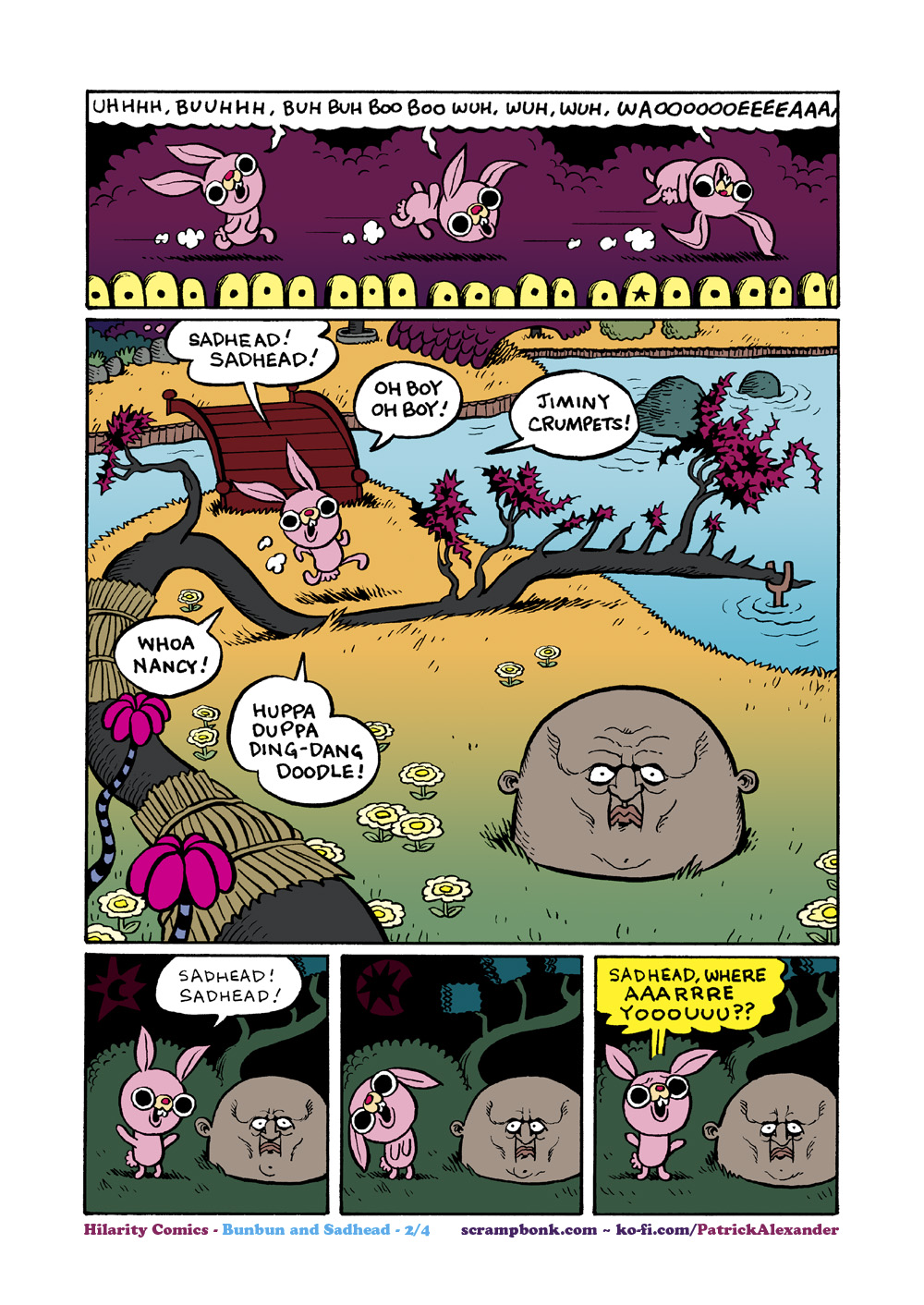 Bunbun and Sadhead by Patrick Alexander, page 2